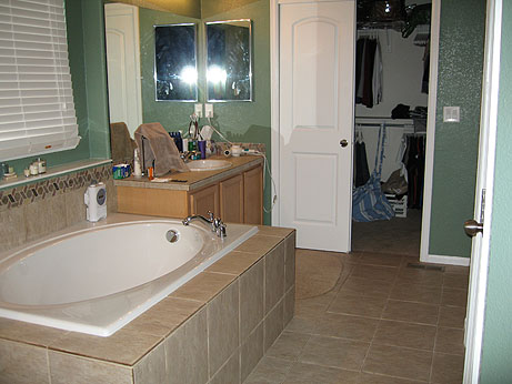 Master bathroom