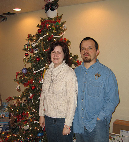 Christmas 2008 - Jill and JC