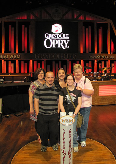 Us at the Grand Ole Opry