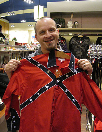 JC getting his Confederate on