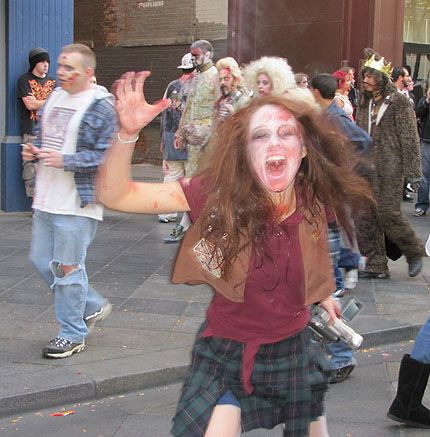 Zombie crawl 2010