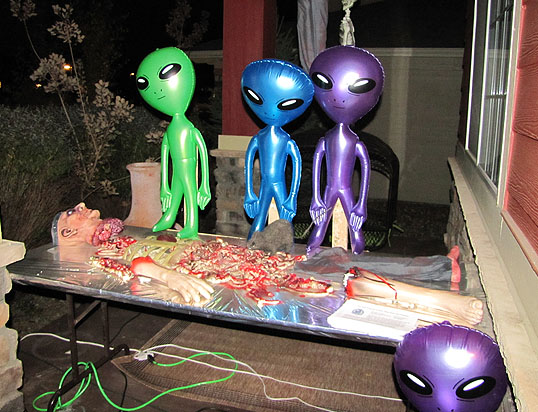 Halloween aliens